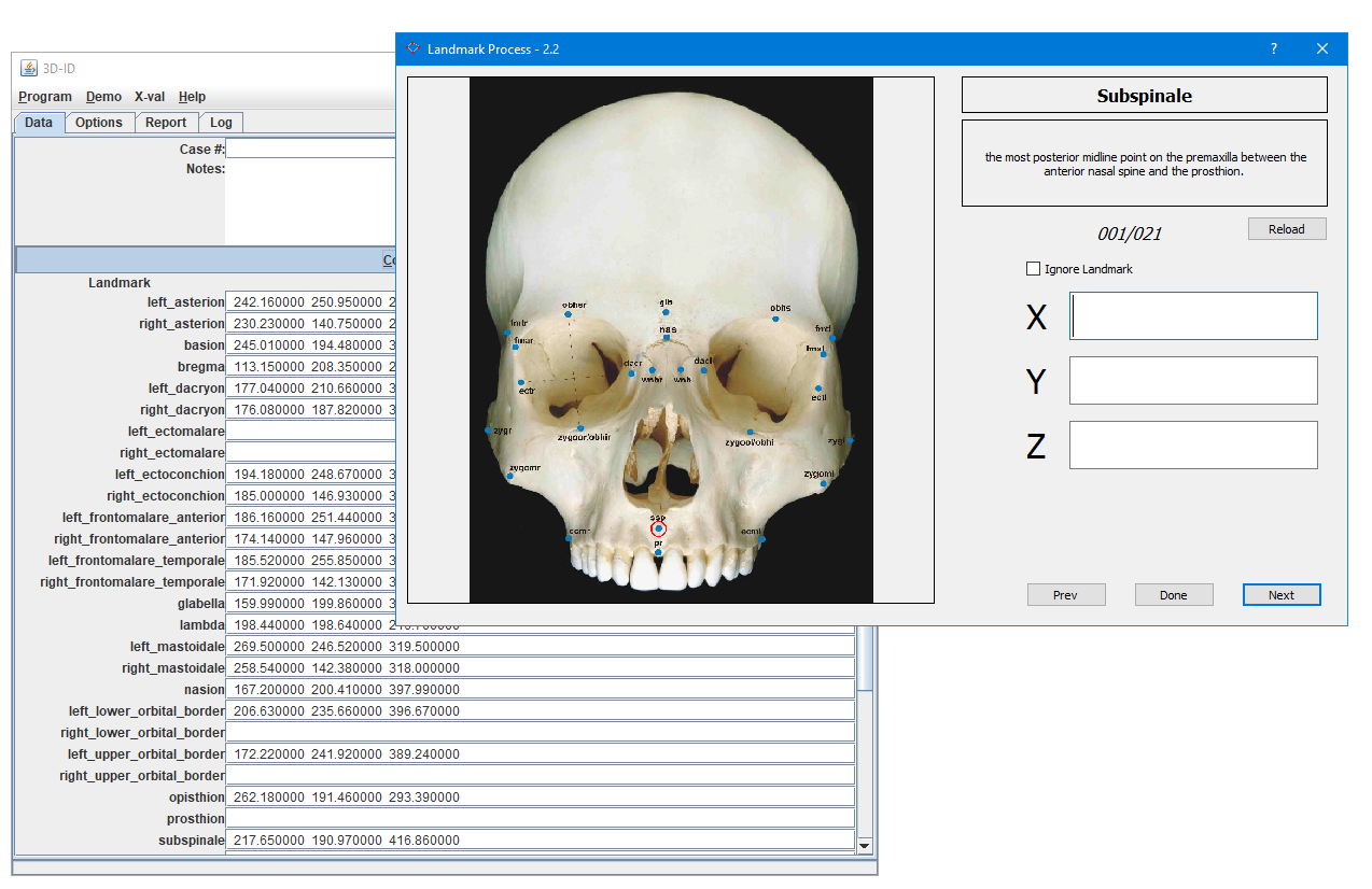 Landmark Processor for 3D-ID